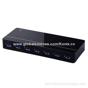 7-port USB 3.0 Hub with DCP Charging Port